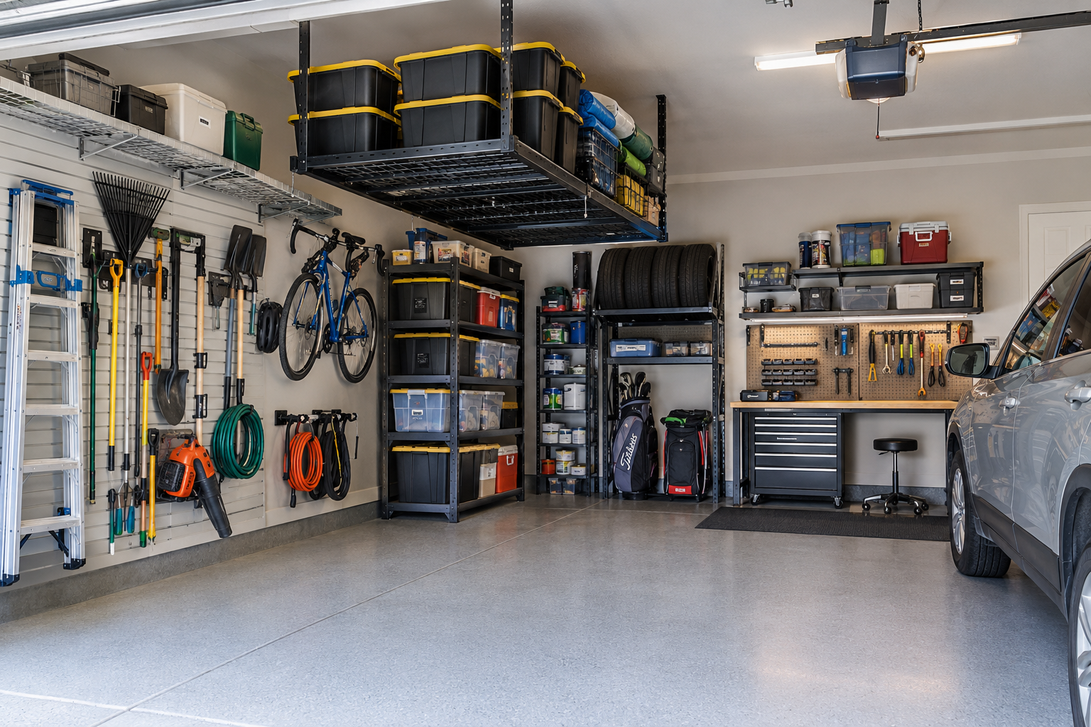 how to choose the right garage shelving system for your needs